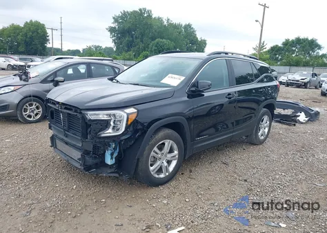 2022 GMC Terrain Fwd Sle from USA, damaged, VIN 3GKALMEV5NL226976